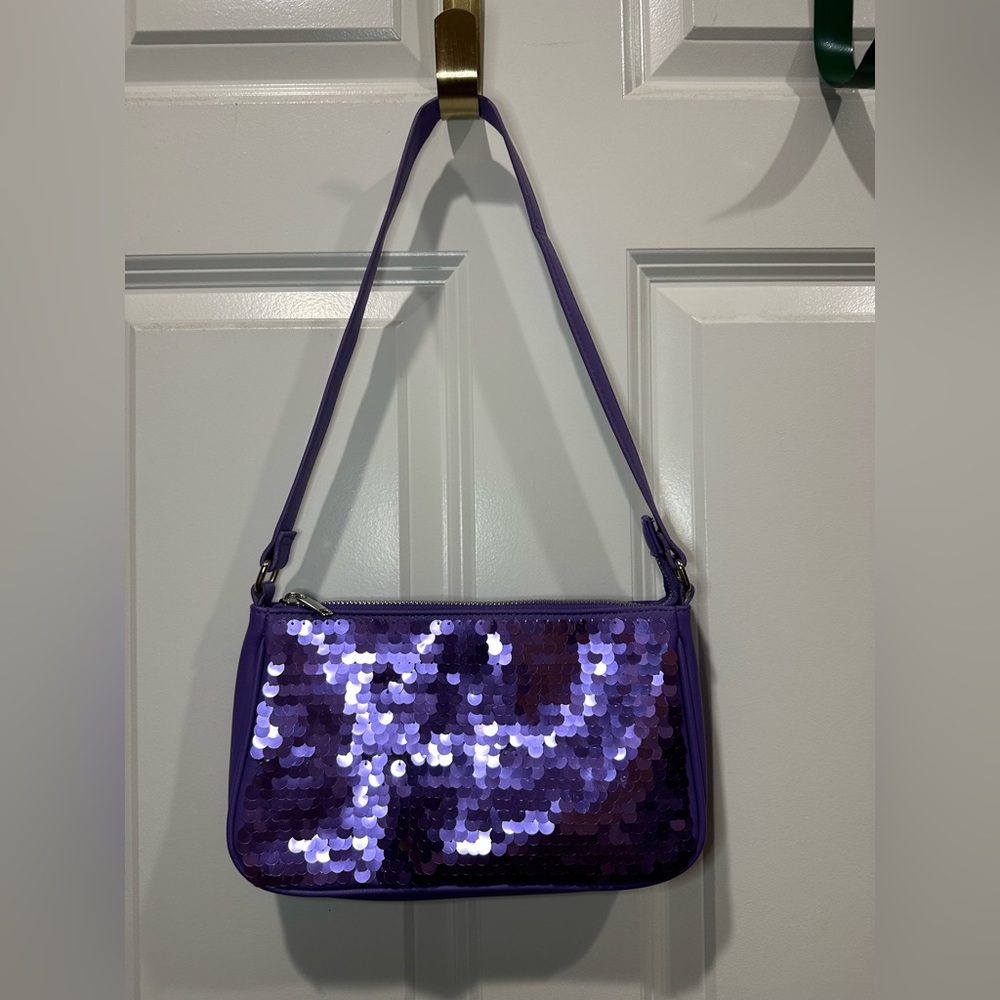Wild Fable Purple Sequined Purse